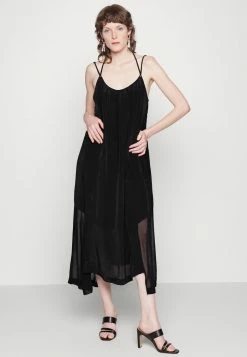 AllSaints AREENA DRESS - Day Dress - Black -AllSaintsSales f227fda9b42b47fa86e7bcb8146d7452