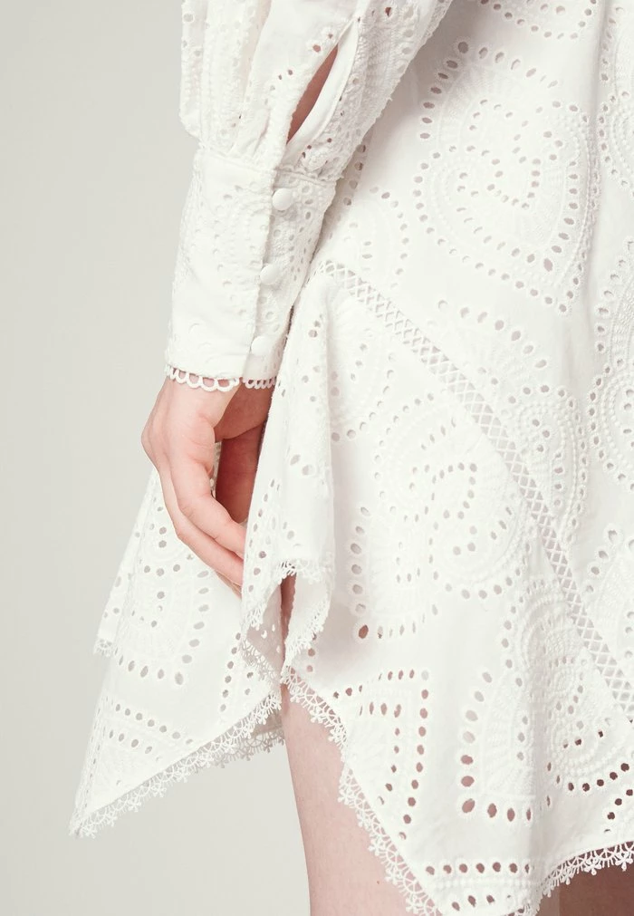 IRINA BRODERIE DRESS - Day dress - chalk white AllSaints IRINA BRODERIE DRESS - Day Dress - Chalk White -AllSaintsSales f2bad01184374def8c633b1d500a232c