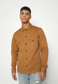 AllSaints FIREBASE SHIRT - Shirt - Cane Brown