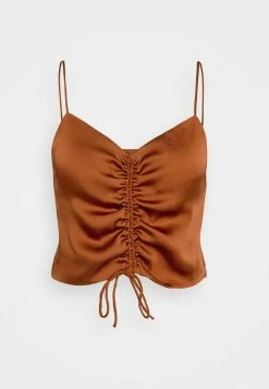 AllSaints ALEXIA - Top - Bronze -AllSaintsSales f4a86965b9b74a81bfc26d6d23d498ff