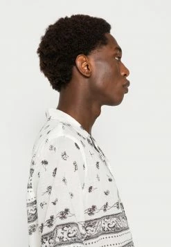 AllSaints PIMA SHIRT - Shirt - Cloud White -AllSaintsSales f5d3c91ea5df4314bdbdd446bfe4ec5d