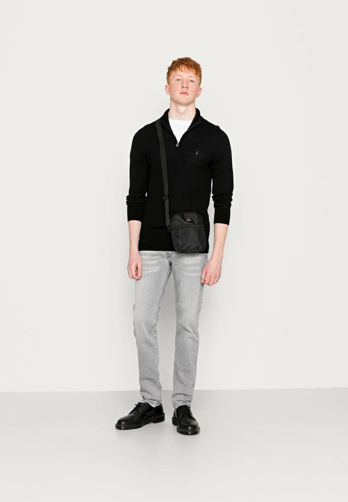 MODE ZIP FUNNEL - Jumper - black AllSaints MODE ZIP FUNNEL - Jumper - Black -AllSaintsSales f7353a4cb9124531b5e0b8f2a02d6aa5