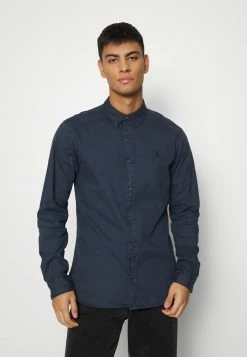 AllSaints HAWTHORNE SHIRT - Shirt - Deep Space Blue