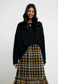 AllSaints RITA - Long Sleeved Top - Black