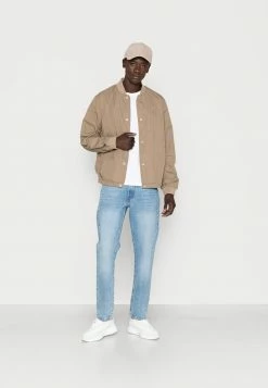 AllSaints DAWSON JACKET - Bomber Jacket - Ash Khaki Brown -AllSaintsSales fa75bf2561f549c0b3bf1d7aacd385ea