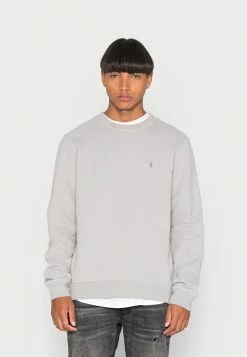 AllSaints RAVEN CREW - Sweatshirt - Glass Grey