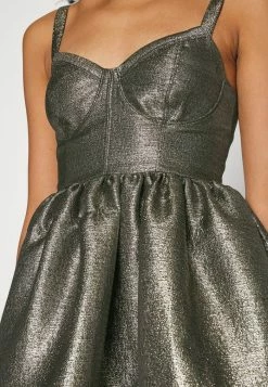AllSaints AIMSIE DRESS - Cocktail Dress / Party Dress - Gold -AllSaintsSales fc069869a0144e5b8a1eeaec18ebc572