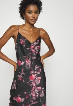 AllSaints ALEXIA SOLEIL DRESS - Cocktail Dress / Party Dress - Dark Cherry Pink -AllSaintsSales ff12941409a946308d380142e16c6422